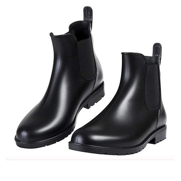 boots aleafalling solid outdoor fashion women rain elastic band pvc boot short non-slip shoes autumn rainshoes 36-41, Black
boots aleafalling solid outdoor fashion women rain elastic band pvc boot short non-slip shoes autumn rainshoes 36-41, Black