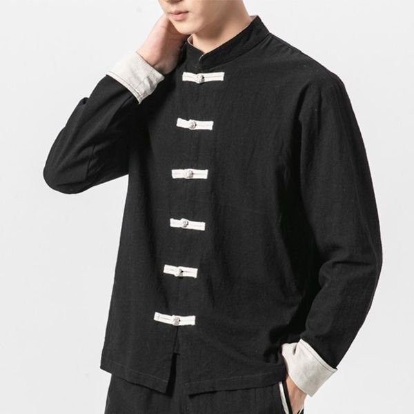 men's jackets 2021 vintage brand long jacket men autumn man's retro cool uniform costume wushu chaqueta de los hombres, Black;brown
men's jackets 2021 vintage brand long jacket men autumn man's retro cool uniform costume wushu chaqueta de los hombres, Black;brown
