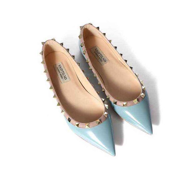 women's formal shoes 2021 new v family rivet liuding pointed flat leather shallow mouth single women's, Black
women's formal shoes 2021 new v family rivet liuding pointed flat leather shallow mouth single women's, Black