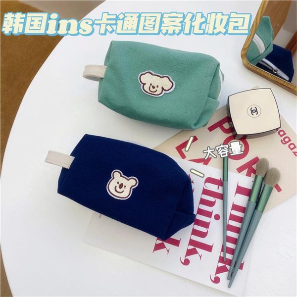 cosmetic bags & cases embroidery bear bag puppy portable clutch storage student stationery pencil case travel makeup toilet pouch
cosmetic bags & cases embroidery bear bag puppy portable clutch storage student stationery pencil case travel makeup toilet pouch