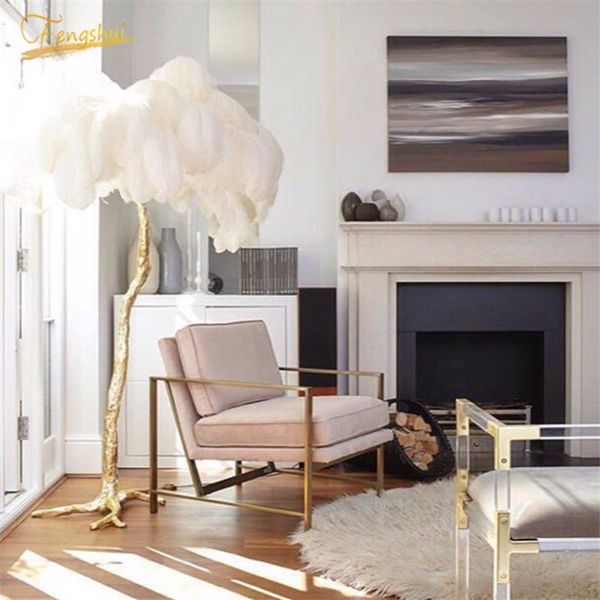 modern luxury ostrich feather floor lamp copper brass resin gold nordic lustre standing lamps villa l decor indoor lighting
modern luxury ostrich feather floor lamp copper brass resin gold nordic lustre standing lamps villa l decor indoor lighting