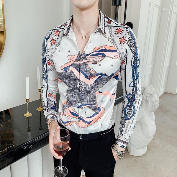 2020 vintage fashion long sleeve print shirt and good price shirt asian size 4xl1, White;black
2020 vintage fashion long sleeve print shirt and good price shirt asian size 4xl1, White;black