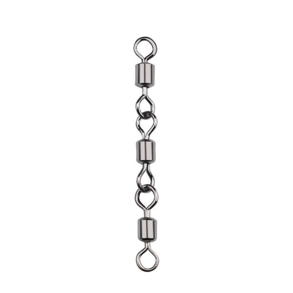 (10-50pcs)(size2-10)three joint fishing connector rolling swivels fishing tackle hook solid rings connector
(10-50pcs)(size2-10)three joint fishing connector rolling swivels fishing tackle hook solid rings connector