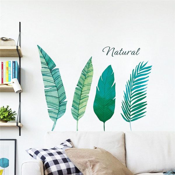 wall stickers creative green large feathers art for office shop home decoration diy natural style mural pvc decals
wall stickers creative green large feathers art for office shop home decoration diy natural style mural pvc decals