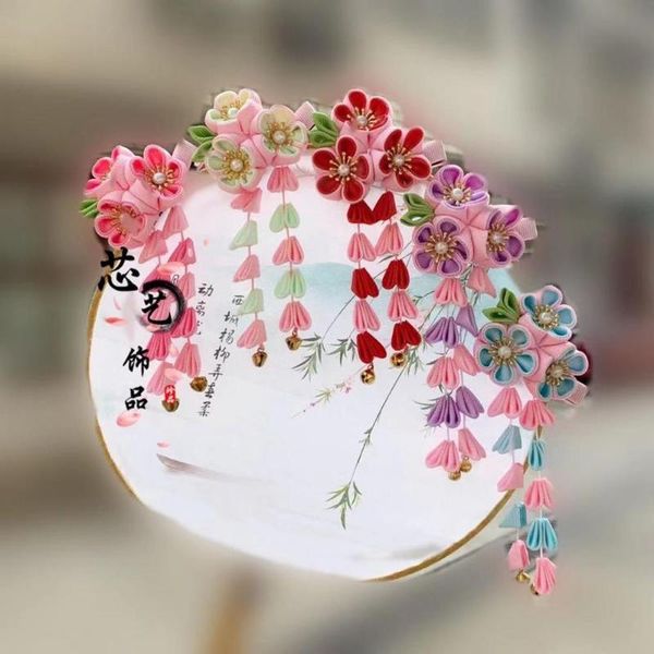 party masks diy step shake kimono yukata sakura tassels bell side clip costume hair accessories japanese lolita girl cosplay hanfu hairpin
party masks diy step shake kimono yukata sakura tassels bell side clip costume hair accessories japanese lolita girl cosplay hanfu hairpin
