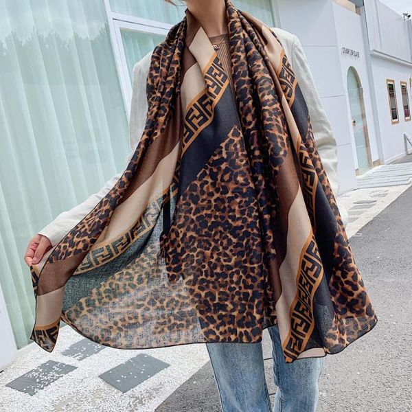 scarves fashion autumn and winter leopard geometric pattern cotton linen ladies scarf print f letter shawl dual-use, Blue;gray
scarves fashion autumn and winter leopard geometric pattern cotton linen ladies scarf print f letter shawl dual-use, Blue;gray
