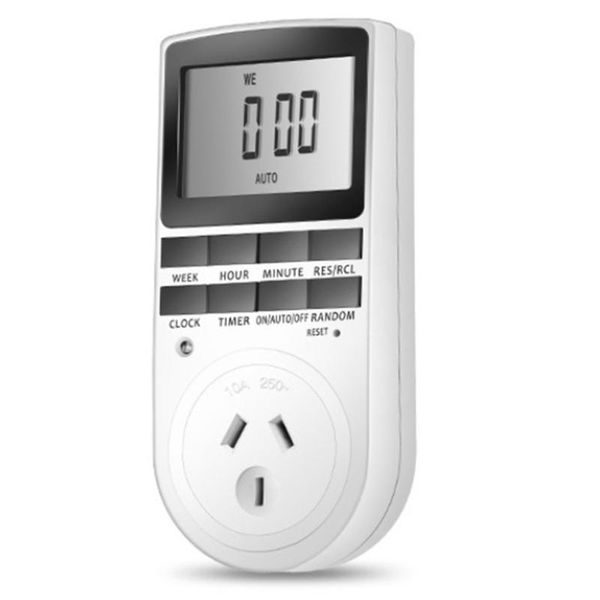 timers digital timer plug socket electrical programmable switch anti-theft random & summer function
timers digital timer plug socket electrical programmable switch anti-theft random & summer function