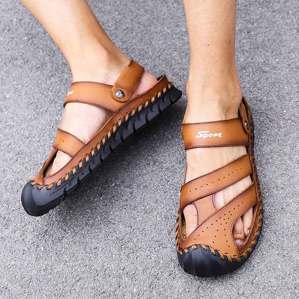 safety manual men sandals summer soft leather sandals black breathable mens shoes big size 46 new slippers shoes
safety manual men sandals summer soft leather sandals black breathable mens shoes big size 46 new slippers shoes