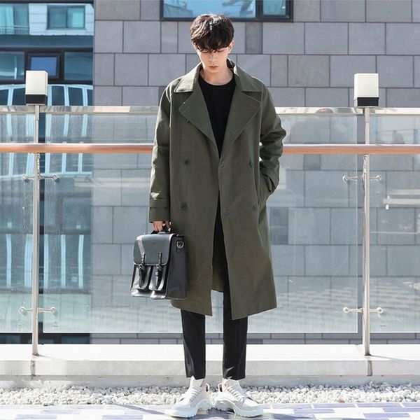 men's trench coats korean windbreaker fashion casual long men streetwear loose oversize jacket mens overcoat -3xl aott, Tan;black
men's trench coats korean windbreaker fashion casual long men streetwear loose oversize jacket mens overcoat -3xl aott, Tan;black