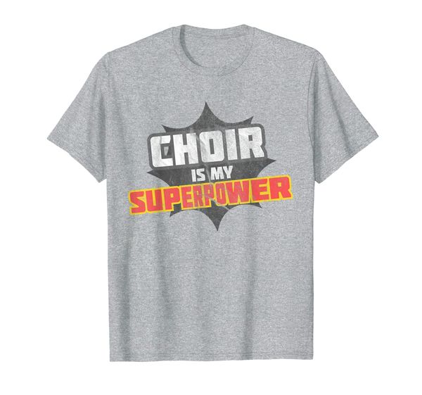 choir is my superpower t-shirt show choir shirt, White;black