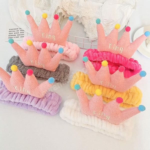 women hair accessories girls crown headband wash face makeup plush princess king hairband boutique fashion bandanas, Slivery;white
women hair accessories girls crown headband wash face makeup plush princess king hairband boutique fashion bandanas, Slivery;white