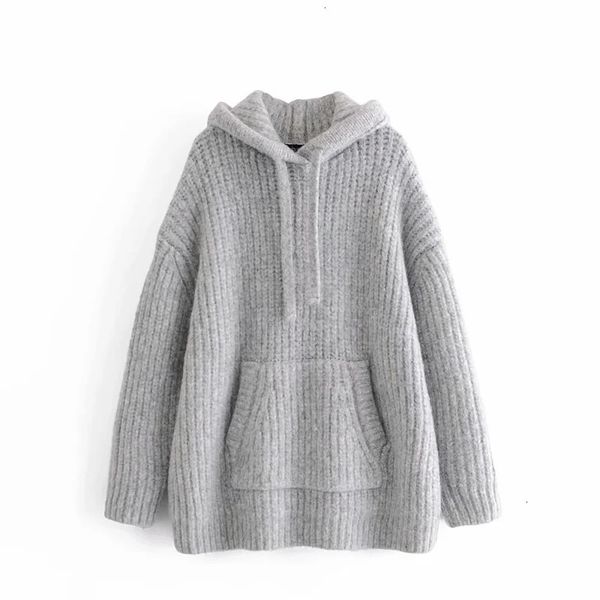 Grey New 2021 Oversize Hooded Knitted Sweater Women Winter Warm Turtleneck Long Sleeve Sweatshirt Female Pullover G8pu JFR4, White;black
Grey New 2021 Oversize Hooded Knitted Sweater Women Winter Warm Turtleneck Long Sleeve Sweatshirt Female Pullover G8pu JFR4, White;black