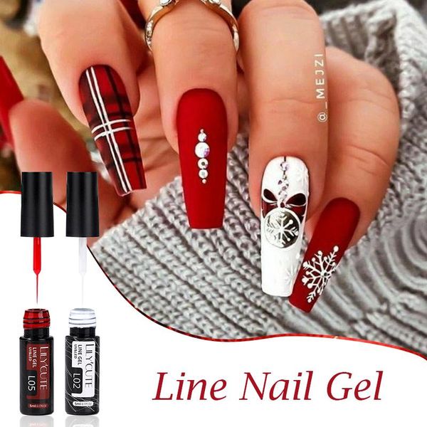 nail gel lilycute 5ml art line polish kit 14 colors for uv/led paint nails drawing diy painting varnish liner tool, Red;pink
nail gel lilycute 5ml art line polish kit 14 colors for uv/led paint nails drawing diy painting varnish liner tool, Red;pink
