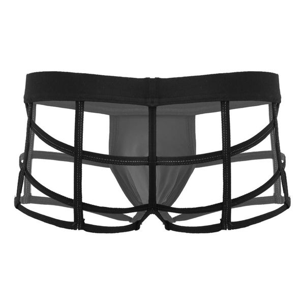 underpants men hollow out strappy boxer brief underwear low waist bulge pouch thongs elastic waistband, Black;white
underpants men hollow out strappy boxer brief underwear low waist bulge pouch thongs elastic waistband, Black;white