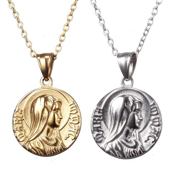pendant necklaces holy virgin mary necklace religion dainty christian chain pandent man and women jewelry, Silver
pendant necklaces holy virgin mary necklace religion dainty christian chain pandent man and women jewelry, Silver