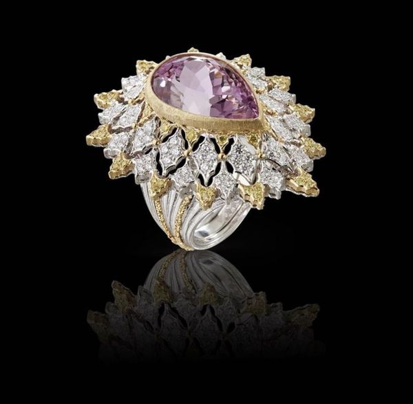 wedding rings glamour double colors flower ring pink zircon inlaid with jewelry ladies fashion party girlfriend gifts, Slivery;golden
wedding rings glamour double colors flower ring pink zircon inlaid with jewelry ladies fashion party girlfriend gifts, Slivery;golden