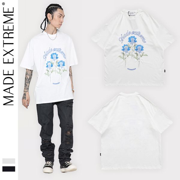 crosin madeextreme street spring summer new short cross print men's and women's loose half sleeve t, White
crosin madeextreme street spring summer new short cross print men's and women's loose half sleeve t, White