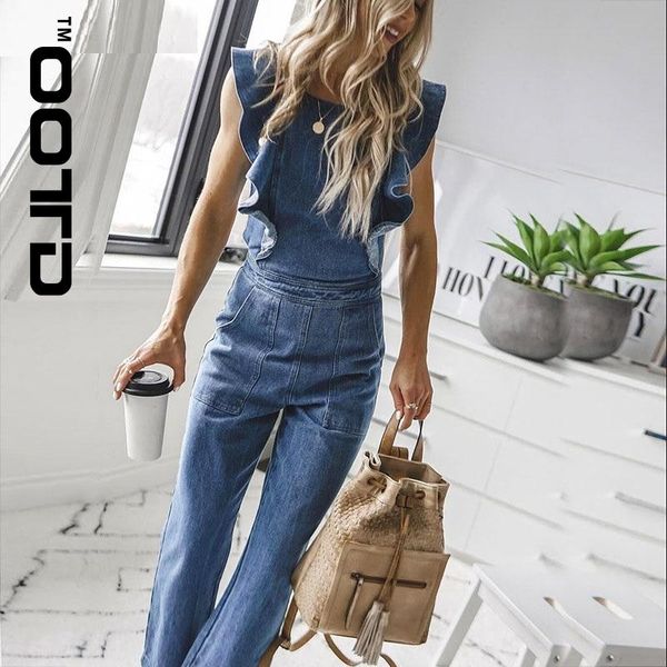 women's jeans ootd wide leg bodycon denim butterfly bell jumpsuit casual rompers back lace up fashion trends jumpsuits overalls, Blue
women's jeans ootd wide leg bodycon denim butterfly bell jumpsuit casual rompers back lace up fashion trends jumpsuits overalls, Blue