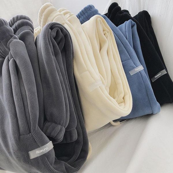 women's pants & capris korobov 2021 vintage solid autumn winter thick women japanese sweet wide leg korean high waist sweatpants, Black;white
women's pants & capris korobov 2021 vintage solid autumn winter thick women japanese sweet wide leg korean high waist sweatpants, Black;white