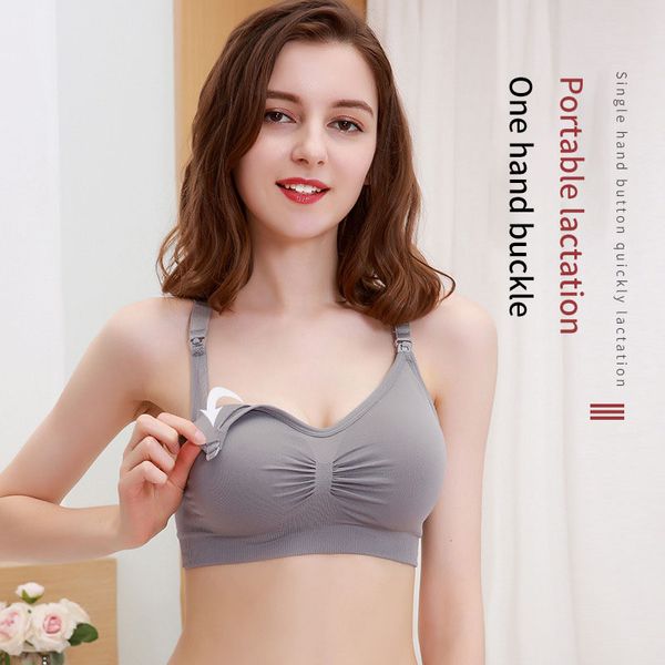 seamless large breast-feeding bras without steel ring front buckle feeding adjustment gathered postpartum breast-feedings bra underwear, Red;black
seamless large breast-feeding bras without steel ring front buckle feeding adjustment gathered postpartum breast-feedings bra underwear, Red;black