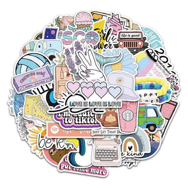 50pcs/set poster small waterproof skateboard stickers vsco style for notebook lapbottle helmet car sticker pvc guitar decals
50pcs/set poster small waterproof skateboard stickers vsco style for notebook lapbottle helmet car sticker pvc guitar decals