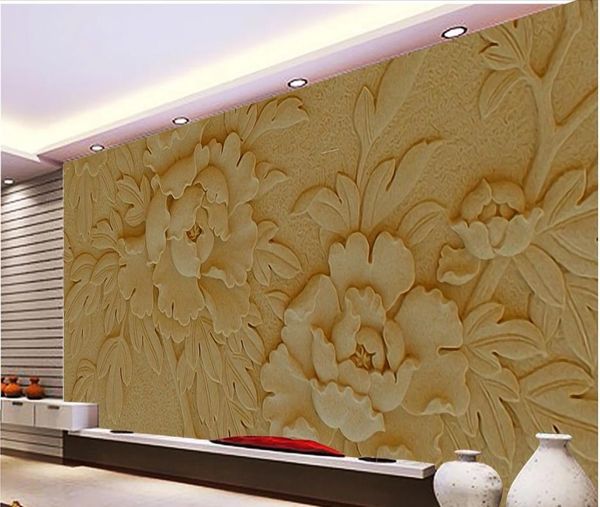 wallpapers peony relief background wall 3d painting modern wallpaper for living room
wallpapers peony relief background wall 3d painting modern wallpaper for living room