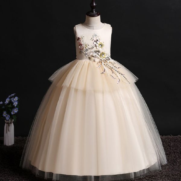 New Childrens Red Party Wedding Flower Girl Bridesmaid Banquet Dress Girl Princess Dinner Party Long Dress vestidos de fiesta
New Childrens Red Party Wedding Flower Girl Bridesmaid Banquet Dress Girl Princess Dinner Party Long Dress vestidos de fiesta