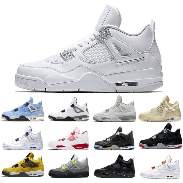 new basketball shoes 4s man woman black cat court purple university red neon bred alternate motorsport orange white cement pure money size 3
new basketball shoes 4s man woman black cat court purple university red neon bred alternate motorsport orange white cement pure money size 3