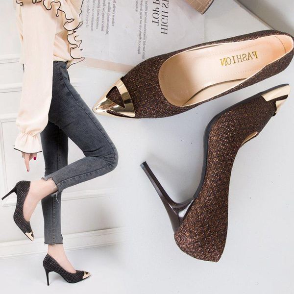 dress shoes 2021 spring and summer fashion temperament high heels simple generous lady single sandals, Black
dress shoes 2021 spring and summer fashion temperament high heels simple generous lady single sandals, Black