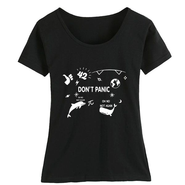 cotton girl woman short sleeve t shirt moon earth star universe don't panic flash dolphin marvin couple clothes summer ziiart, White
cotton girl woman short sleeve t shirt moon earth star universe don't panic flash dolphin marvin couple clothes summer ziiart, White
