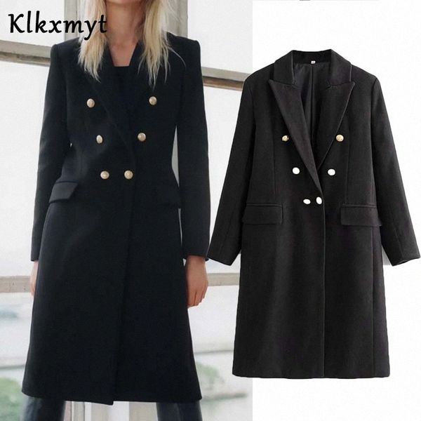 klkxmyt women 2020 fashion double breasted za trench coat vintage long sleeve back vents female outerwear chic j3mw#, Black
klkxmyt women 2020 fashion double breasted za trench coat vintage long sleeve back vents female outerwear chic j3mw#, Black