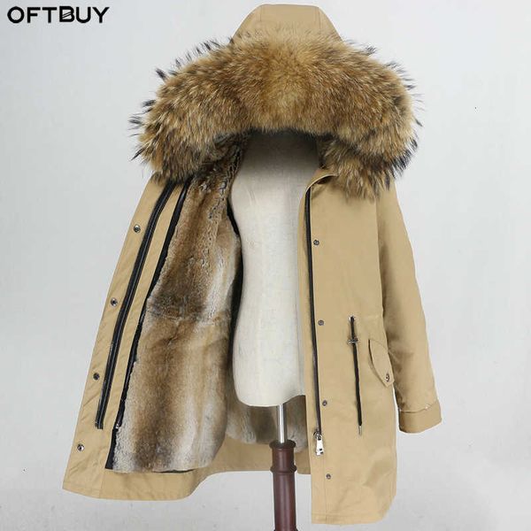 oftbuy waterproof parka winter jacket women real fur coat natural fur collar hood rabbit fur liner long outerwear streetwear t191114, Black
oftbuy waterproof parka winter jacket women real fur coat natural fur collar hood rabbit fur liner long outerwear streetwear t191114, Black