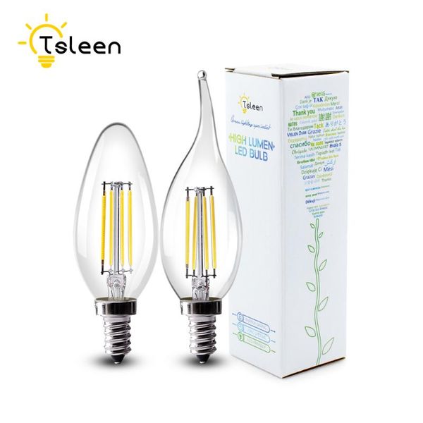 bulbs tsleen 10pcs/lot retro vintage cob led edison bulb e14 filament light 220v glass lamp 4w 8w lampada candle flame
bulbs tsleen 10pcs/lot retro vintage cob led edison bulb e14 filament light 220v glass lamp 4w 8w lampada candle flame