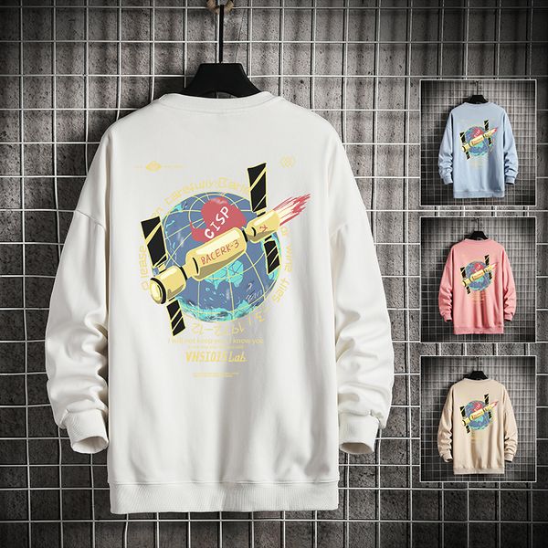2021 new satellite printed men hoodies harajuku casual cotton pullover hip hop hooded sweatshirt streetwear 95e1, Black
2021 new satellite printed men hoodies harajuku casual cotton pullover hip hop hooded sweatshirt streetwear 95e1, Black