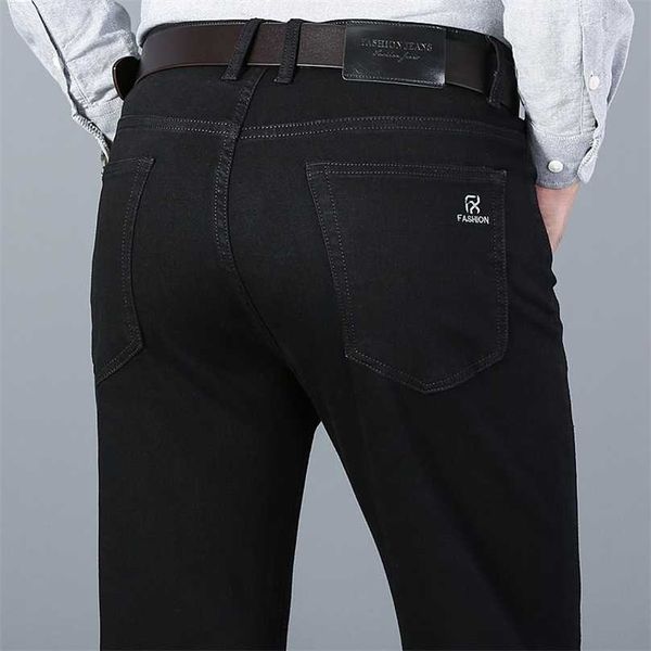 autumn men's pure black business jeans classic style regular fit stretch denim pants fashion casual brand trousers 211111, Blue
autumn men's pure black business jeans classic style regular fit stretch denim pants fashion casual brand trousers 211111, Blue