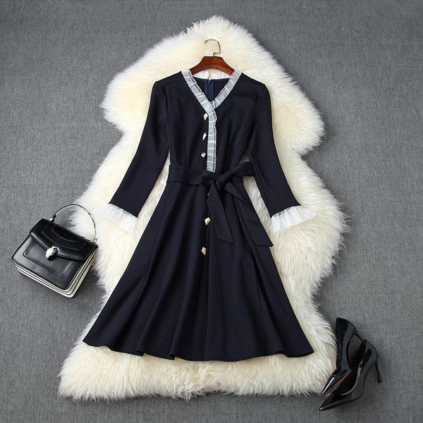 2021 new vestido de mujer vintage v-neck long sleeve ruffles a-line mini es for autumn winter clothes women fd3r, Black;gray
2021 new vestido de mujer vintage v-neck long sleeve ruffles a-line mini es for autumn winter clothes women fd3r, Black;gray