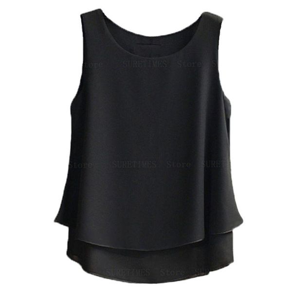 women's blouses & shirts 2021 spring summer arrival solid 11 colors chiffon blouse plus size s-5xl sleeveless o-neck casual shirt black, White
women's blouses & shirts 2021 spring summer arrival solid 11 colors chiffon blouse plus size s-5xl sleeveless o-neck casual shirt black, White