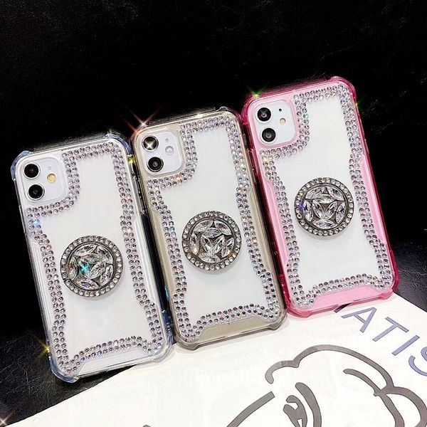 3d glitter diamond clear phone case for iphone 11pro max case x 8 7plus xr xs max thin slim bling transparent stand holder cover
3d glitter diamond clear phone case for iphone 11pro max case x 8 7plus xr xs max thin slim bling transparent stand holder cover