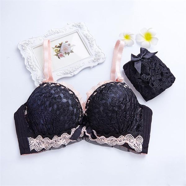 dog apparel wireless brassiere set push up black bra eyelash deep v bras lace lingerie embroidery women underwear panties
dog apparel wireless brassiere set push up black bra eyelash deep v bras lace lingerie embroidery women underwear panties