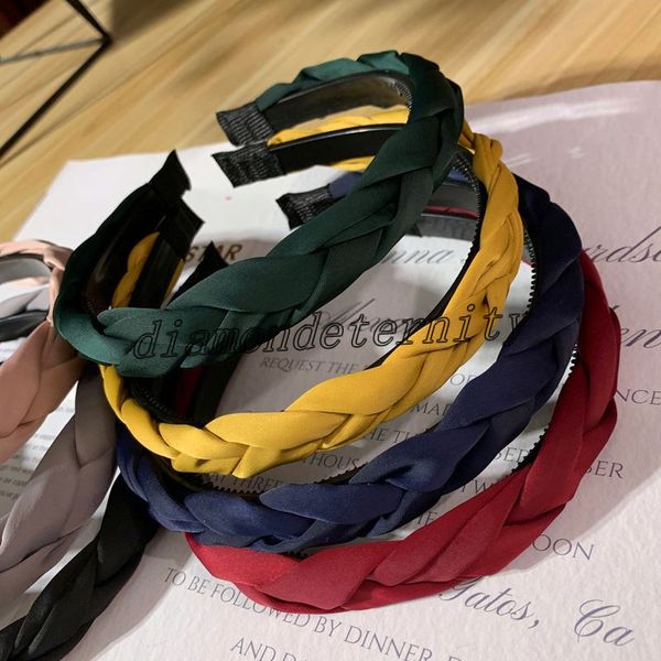 vintage solid ribbon braided headbands bezel hairband women hair accessories girls headband opaska do wlosow bandeau femme diademas, Silver
vintage solid ribbon braided headbands bezel hairband women hair accessories girls headband opaska do wlosow bandeau femme diademas, Silver