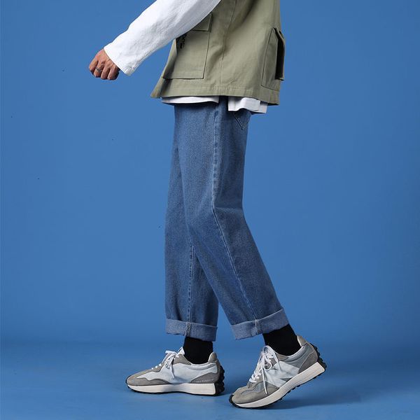 men's 2021 casual oversize autumn winter new harajuku straight denim pants streetwear vintage jeans hip hop qict, Blue
men's 2021 casual oversize autumn winter new harajuku straight denim pants streetwear vintage jeans hip hop qict, Blue