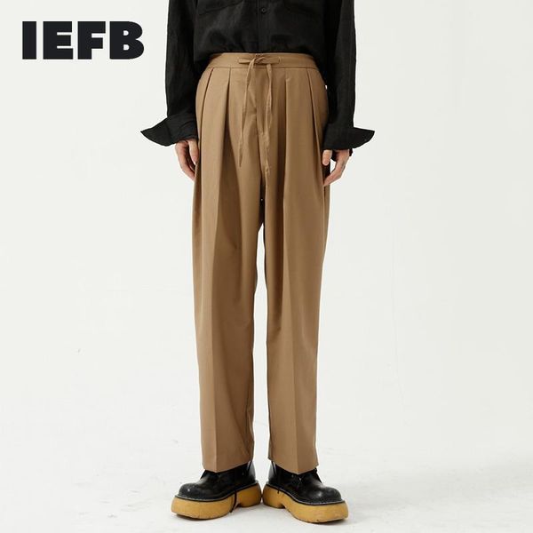 men's suits & blazers iefb wide leg suit pants autumn korean trend loose simple straight trousers 2021 drawstring high waist causal, White;black
men's suits & blazers iefb wide leg suit pants autumn korean trend loose simple straight trousers 2021 drawstring high waist causal, White;black