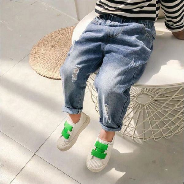 2021 spring new 3-7y childrens clothing fashion long denim boys girls pants loose comfortable anywhere jeans for kids trousers, Blue
2021 spring new 3-7y childrens clothing fashion long denim boys girls pants loose comfortable anywhere jeans for kids trousers, Blue