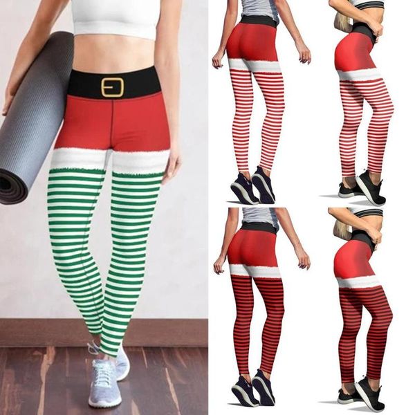women's leggings merry christmas high waist elasticity women printed striped snow punk belt 3 colors pants, Black
women's leggings merry christmas high waist elasticity women printed striped snow punk belt 3 colors pants, Black