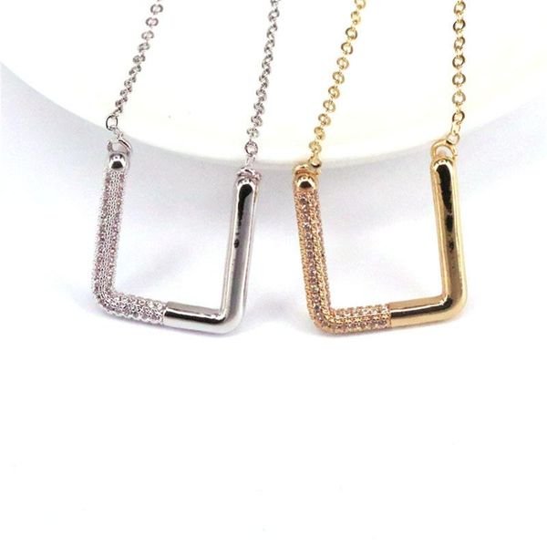 chains jewelry brief fashion personality micro-inlaid zircon u-shaped pendant necklace geometric metal necklaces in bulk, Silver
chains jewelry brief fashion personality micro-inlaid zircon u-shaped pendant necklace geometric metal necklaces in bulk, Silver