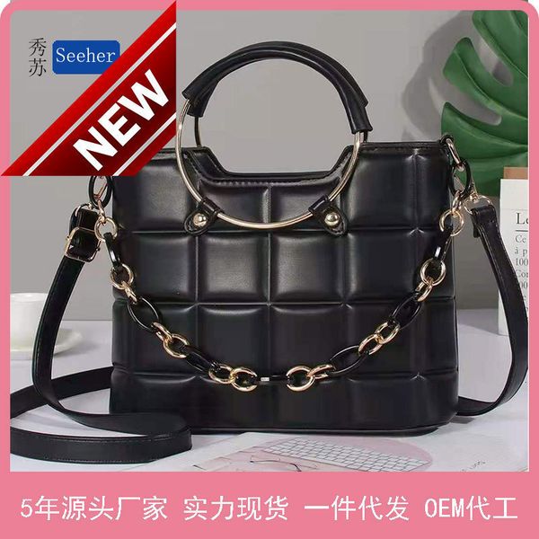 2022 autumn and winter new fresh macarone texture embossed chain metal portable one shoulder lady diana bag
2022 autumn and winter new fresh macarone texture embossed chain metal portable one shoulder lady diana bag