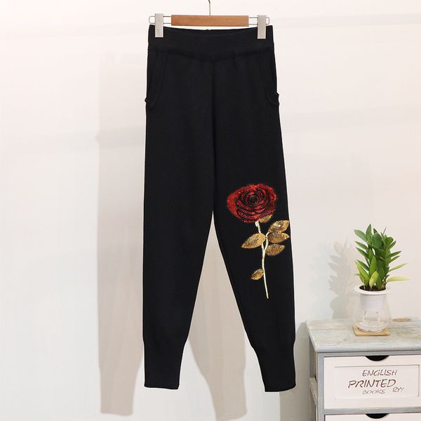 autumn fashion knit suit women sequins rose flowers sweater pants two piece set female loose casual knitted tracksuit 2pcs wm3w, Blue
autumn fashion knit suit women sequins rose flowers sweater pants two piece set female loose casual knitted tracksuit 2pcs wm3w, Blue