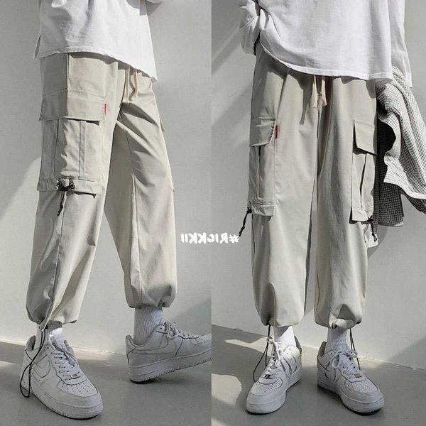 men's pants overalls fashion brand corset capris korean fall versatile loose ins super fire cec, Black
men's pants overalls fashion brand corset capris korean fall versatile loose ins super fire cec, Black