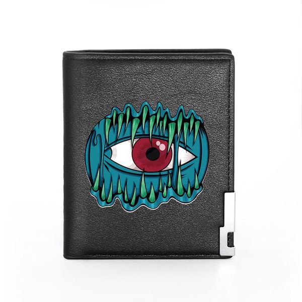 classic demon eye printing pu leather men women short wallet id holder purse, Red;black
classic demon eye printing pu leather men women short wallet id holder purse, Red;black