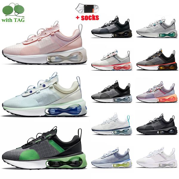 airsmax 2021 mens running shoes sneakers nik barely rose pink black green mystic red pn dust clear emerald white pure violet maxs womens tra